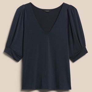 Banana Republic Puff-sleeve Top